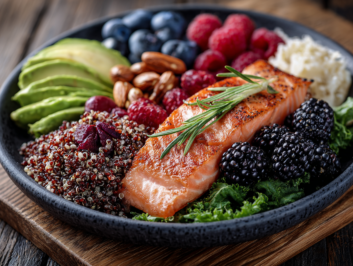 Szczęśliwa starsza para ćwicząca razem